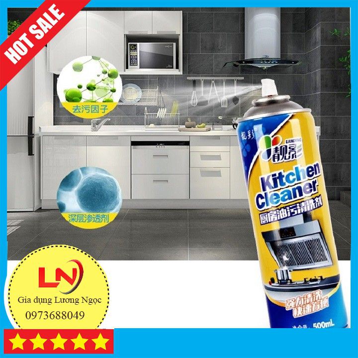 Bình Xịt Tẩy Vệ Sinh Nhà Bếp