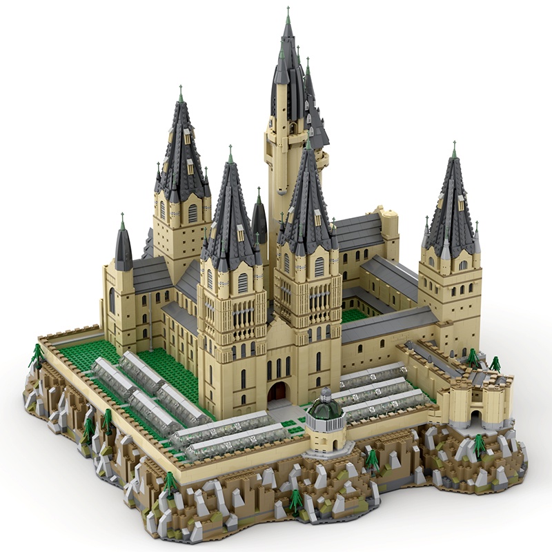 Đồ chơi trẻ em cho bé figure mô hình lego lắp ráp trưng bày deocor thông minh cao cấp giá rẻ trường học harry potter 065
