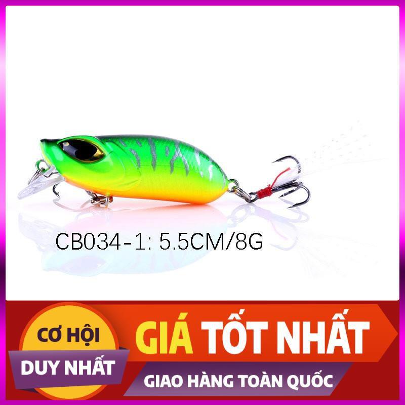 [Xả Kho 3 Ngày] Mồi Mininow Lure Mắt 3D dài 5,5cm nặng 8gam