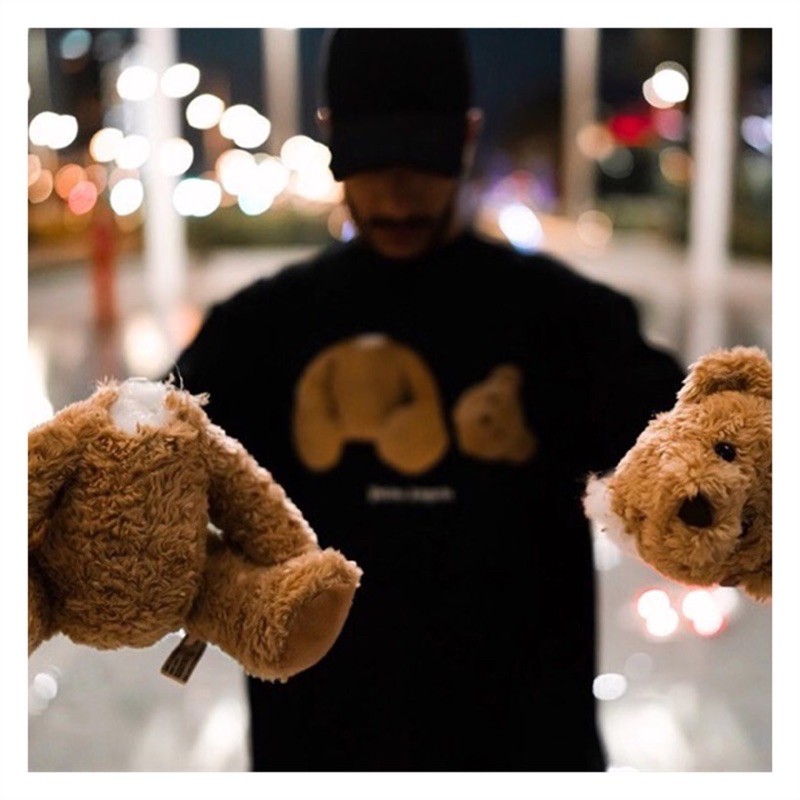 Áo phông Tee  form Oversize hoạ tiết in hình Plam Angel - thời trang Unisex