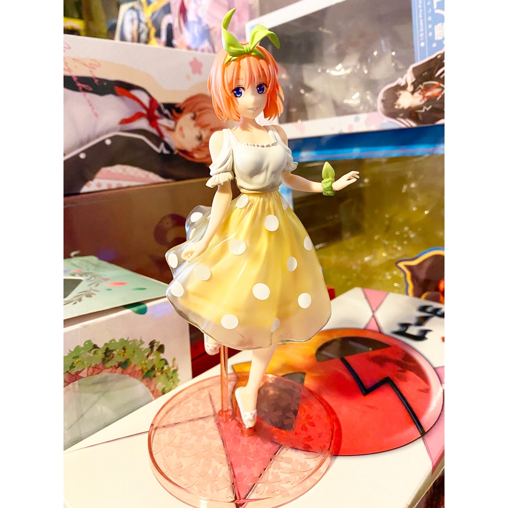 Mô Hình Chính Hãng Anime Gotoubun, Nhà Có 5 Nàng Dâu, Nakano Yotsuba, Ichiban Kuji Giải D, Bandai