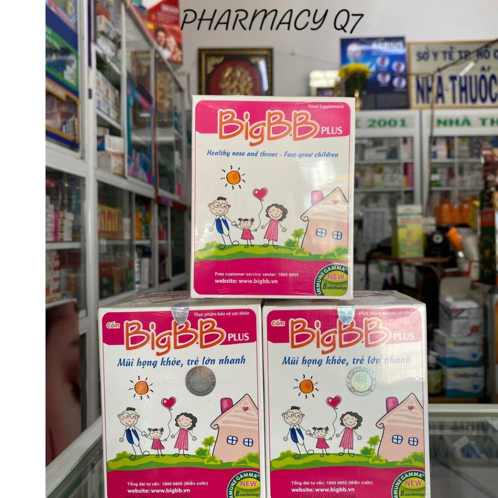 BigBB PLUS  hỗ trợ hô hấp cho trẻ BIG BB HỒNG