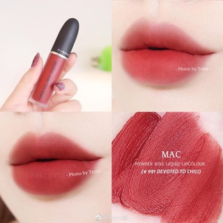 [CHÍNH HÃNG 100%] SON MAC DEVOTED TO CHILI #991 DEVOTED TO CHILI