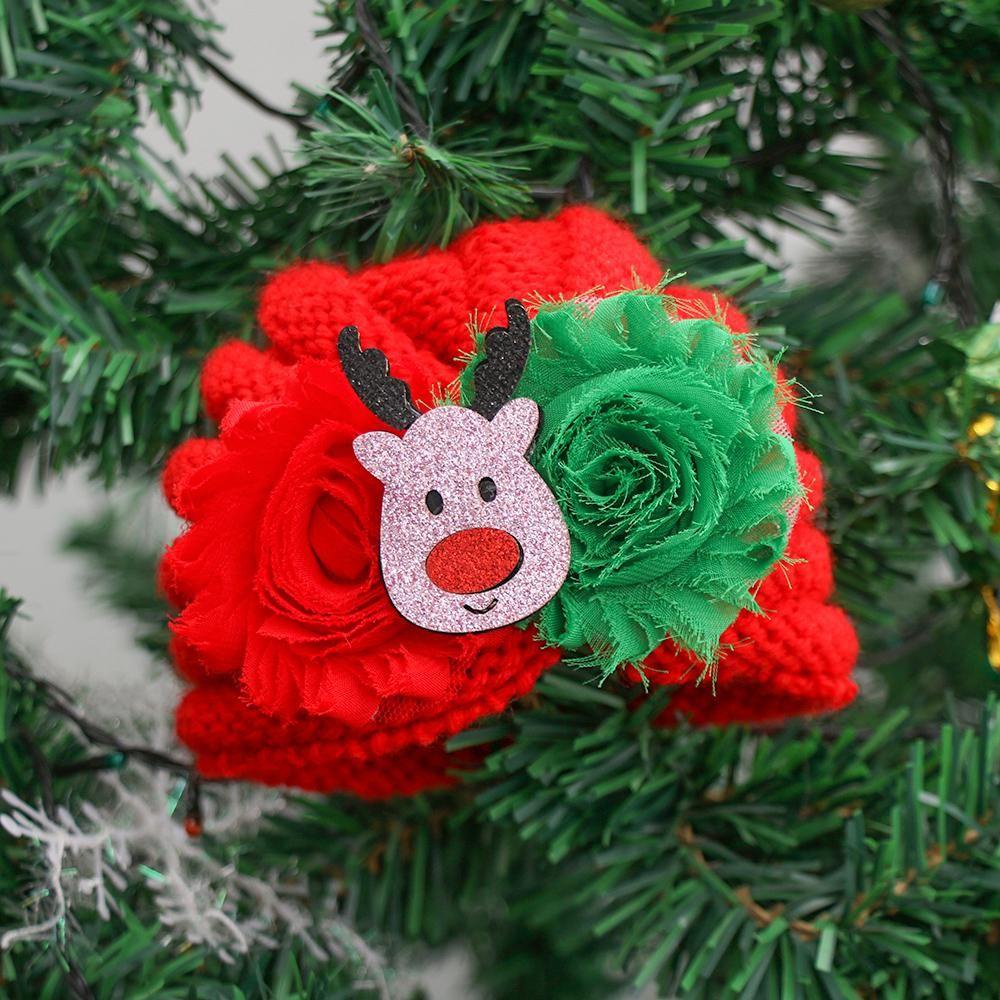 1 Mũ Ông Già Noel Mềm Mại Phụ Kiện Chụp Ảnh Mùa Đông Cho Bé