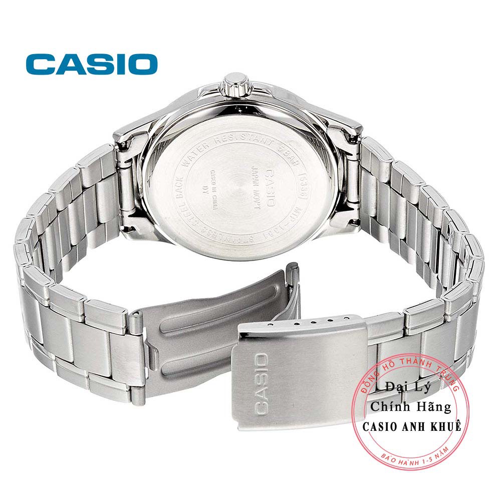 [Mã FARSBR243 giảm 15% đơn 249K] Đồng hồ nam Casio MTP-1381D-7AVDF dây kim loại