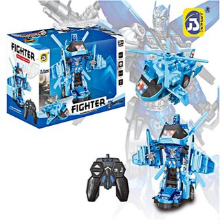 Máy bay điều khiển từ xa biến hình thành siêu nhân phát nhạc có đèn