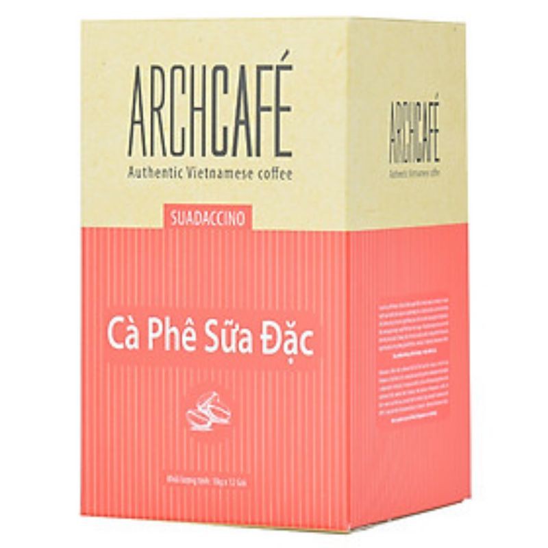 [HSD 12/07/2022] Cà Phê Sữa Đặc Archcafe cafe hòa tan hộp 12 gói | BigBuy360 - bigbuy360.vn