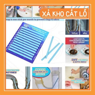 [FREE SHIP] Que thông tắc cống, bồn rửa (vỉ gồm 12 que) [XẢ KHO HOT]