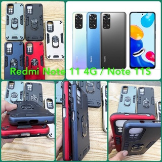 Ốp lưng Xiaomi Redmi Note 11 4G / Note 11S viền dẻo chống sốc có iring