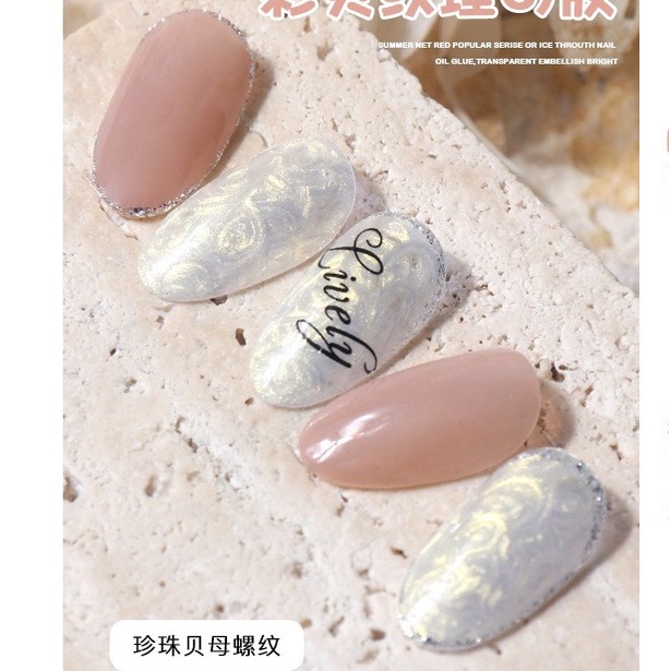 Gel ngọc trai, Gel Ánh trai Nail hiệu ứng ngọc trai hũ 10g - manh219