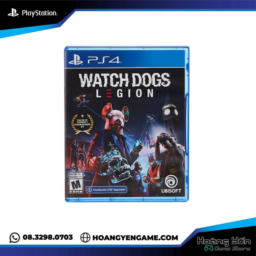 [Mã 99ELHA giảm 7% đơn 300K] Đĩa game PS4 Watch dogs Legion