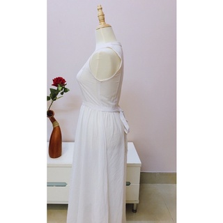 [Lưu ý đầm mỏng không lót] Đầm maxi tiểu thư sang chảnh