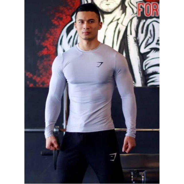 Áo giữ nhiệt Nam BODY chất thun lạnh dài tay 4 màu  size 40-75kg GYMER | WebRaoVat - webraovat.net.vn