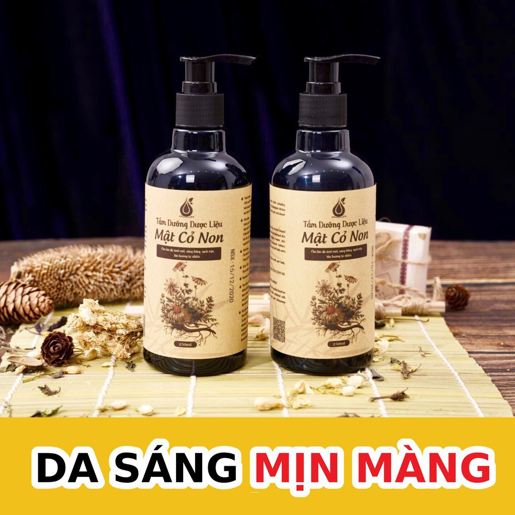 MẬT CỎ NON - Tắm dưỡng dược liệu - Sữa tắm thảo Dược - Dưỡng da - Dưỡng thể