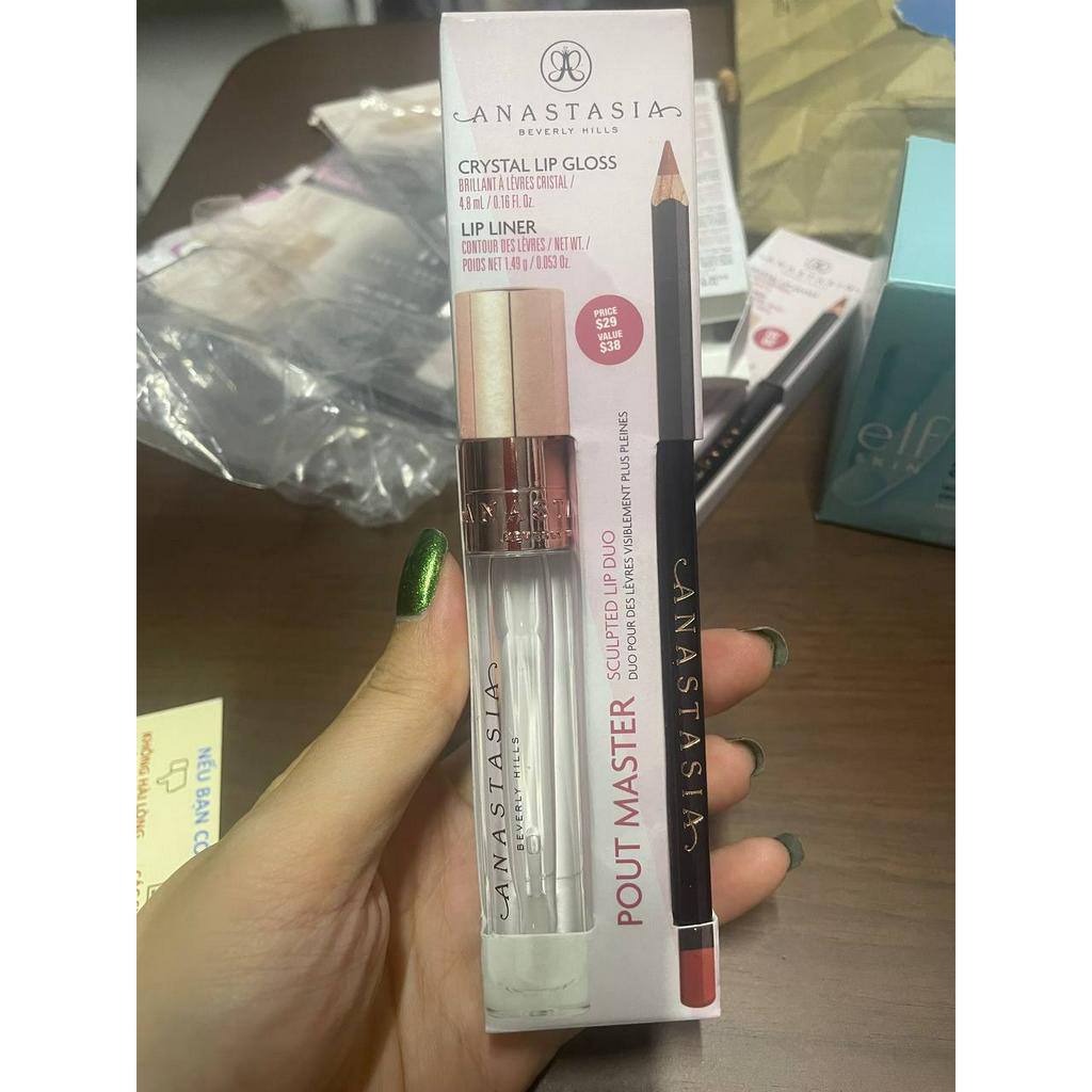 Anastasia Beverly Hills set son bóng và chì 29$ Pout Master Sculpted Lip Duo