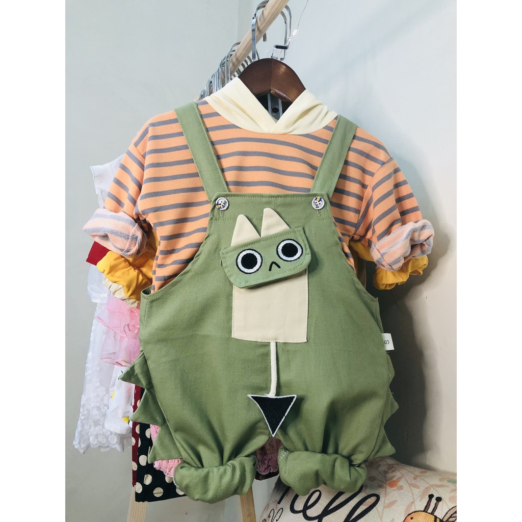 Yếm hoodie mặt mèo cho bé 6-16kg - Shubishop.vn