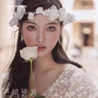 Cài tóc dải hoa cô dâu
