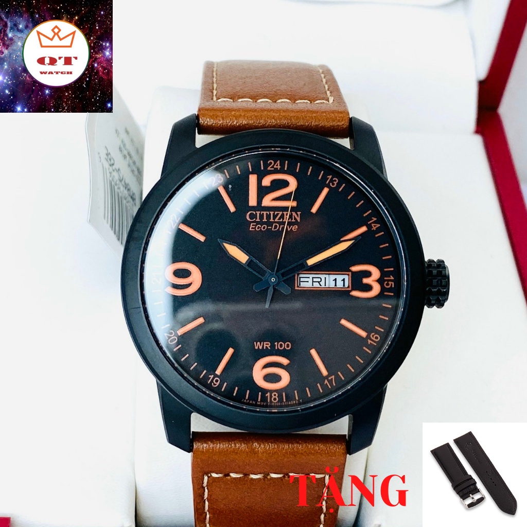 Đồng Hồ Nam CITIZEN Eco-drive BM8475-26E Chính Hãng Tặng Dây Da Cao Cấp
