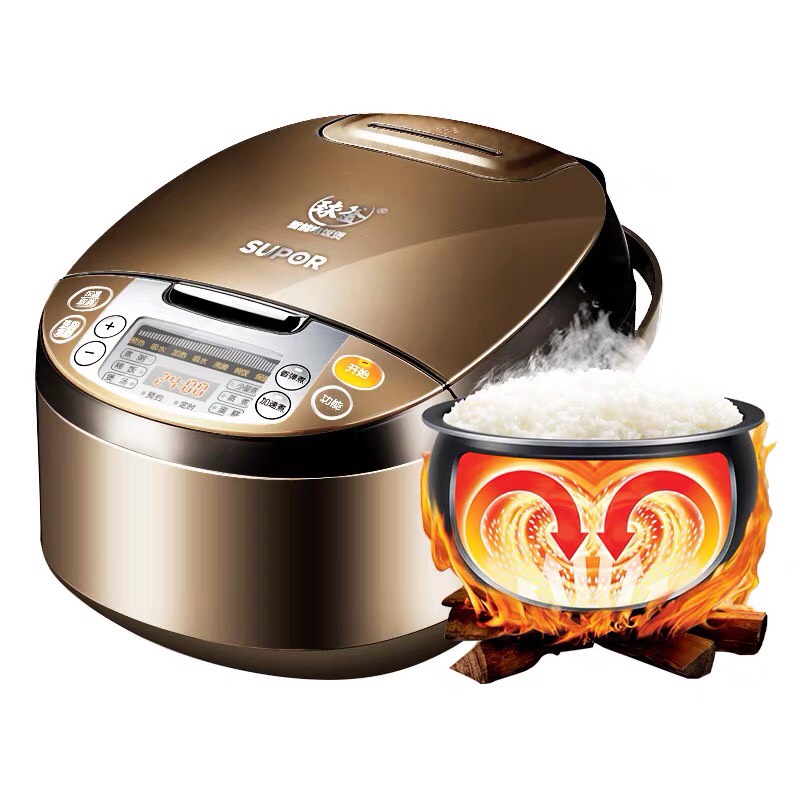 Nồi cơm điện tử Niêu Supor 1.8L đa chức năng bảo hành 12 tháng một đổi một 7 ngày hàng chính hãng