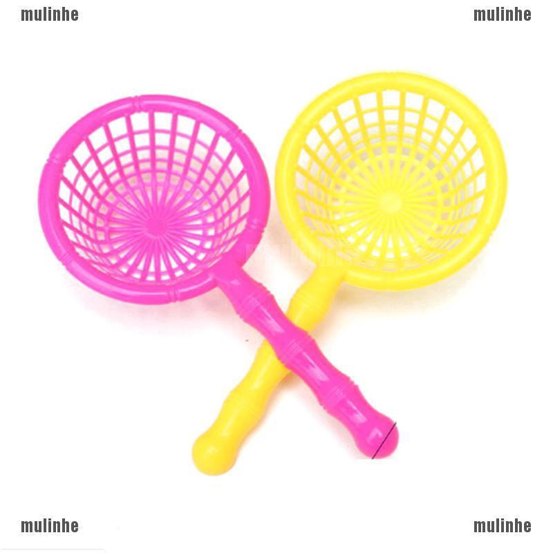 Mul❤ Set 2 Lưới Bắt Cá Bằng Nhựa 16.5cm Dành Cho Bé