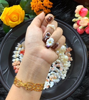 set 72 hoa bột ôm móng