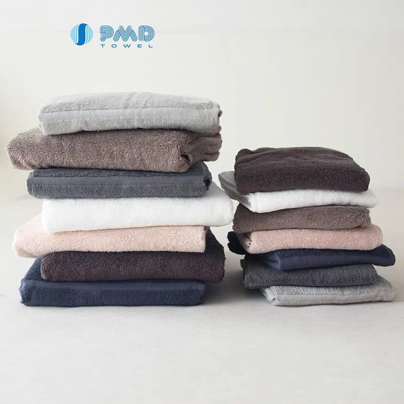 Khăn tắm xuất Nhật giá rẻ cotton mềm mại thấm nước rất tốt nhanh khô không rụng lông phai màu thích hợp mọi làn da