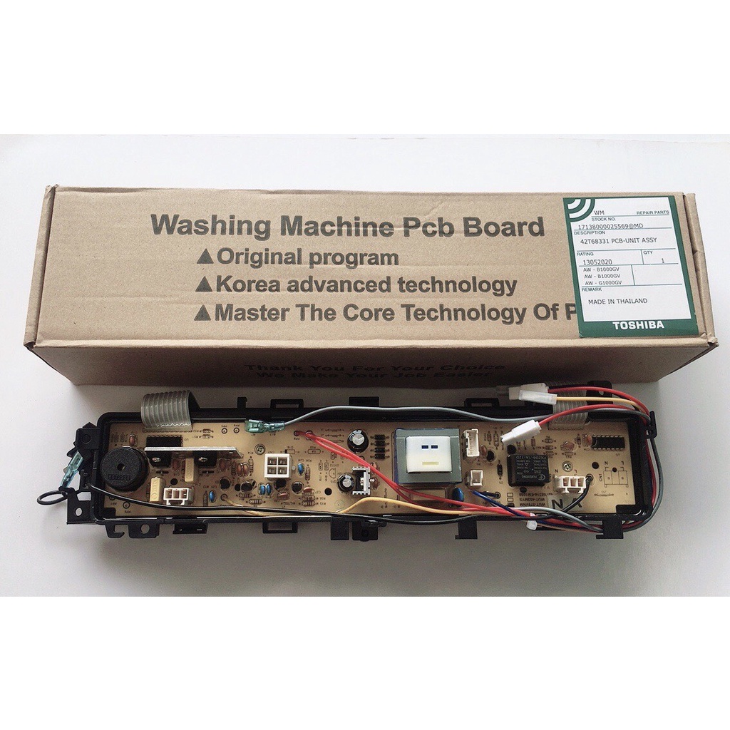 BO MÁY GIẶT TOSHIBA MD : AW - B1000GV, G1000GV, WUT-579VNM, 453MYS, EM1050, 42T68331 PHƯỚC MÃI