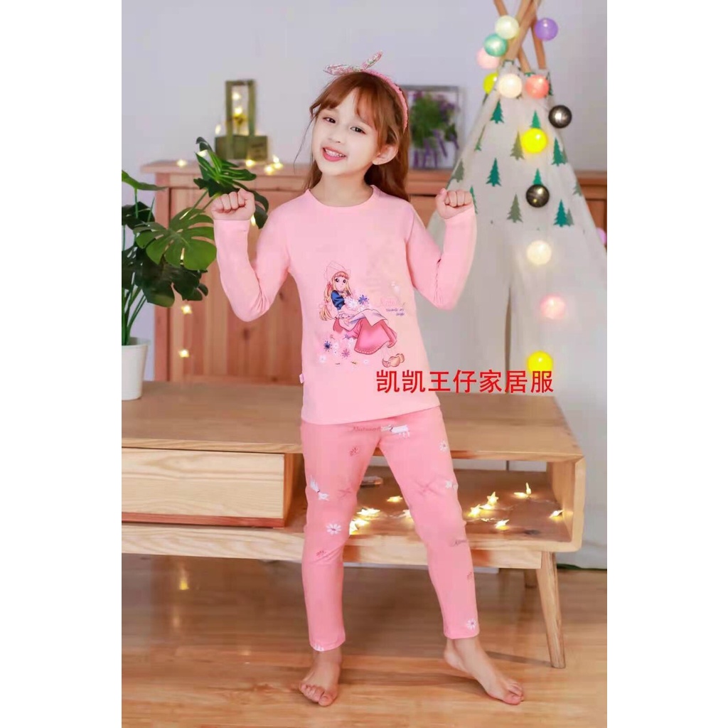 Bộ cotton dài tay bé trai, bé gái PiKa Kids cho bé từ 6-25kg