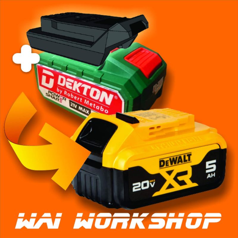 Đế chuyển Dekton sang Dewalt