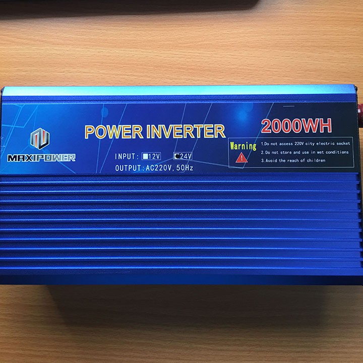 Bộ Kích Điện Inverter 2000W Đầu Vào 24V Chính Hãng