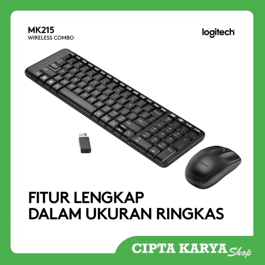 Chuột Không Dây Logitech Mk215