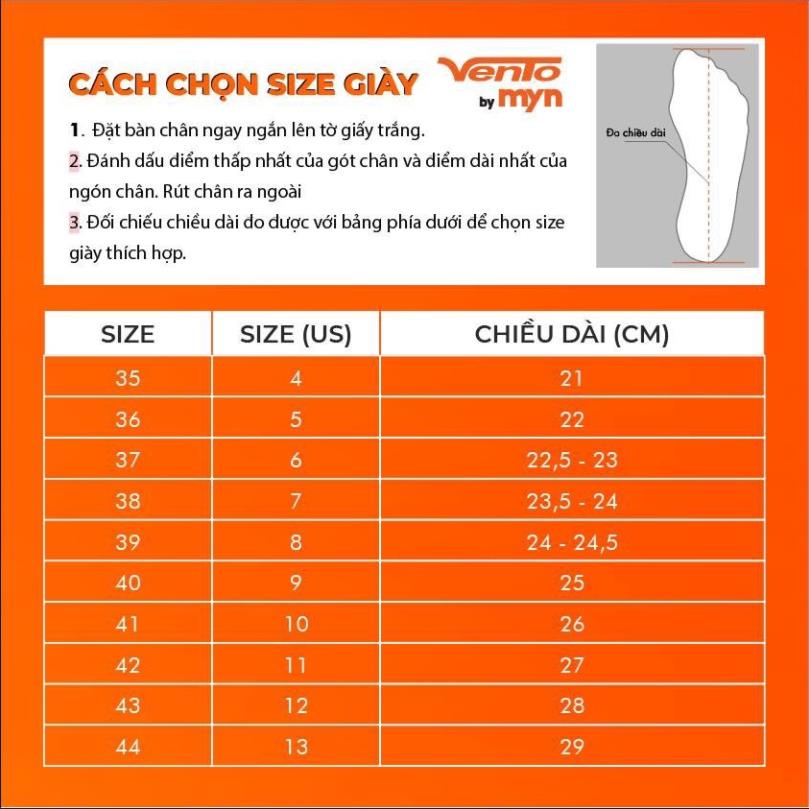 Giày Sandal Vento Nam/ Nữ - Dây khóa bấm- NV 1002 - Đen Đỏ -by1