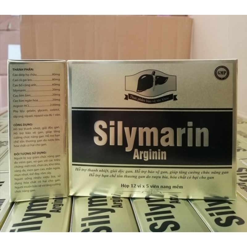 Silymarin Arginin lợi mật tăng cường chức năng gan