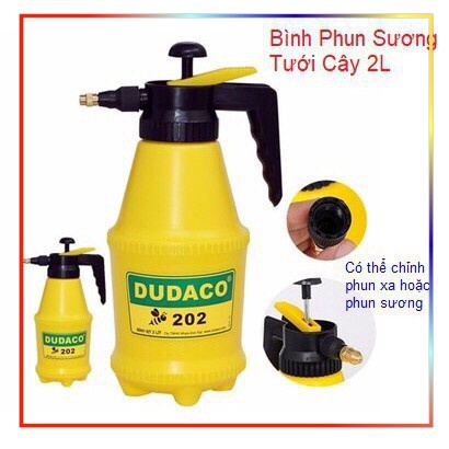 Binh xịt tưới cây 2 Lít, bình phun thuốc muỗi .