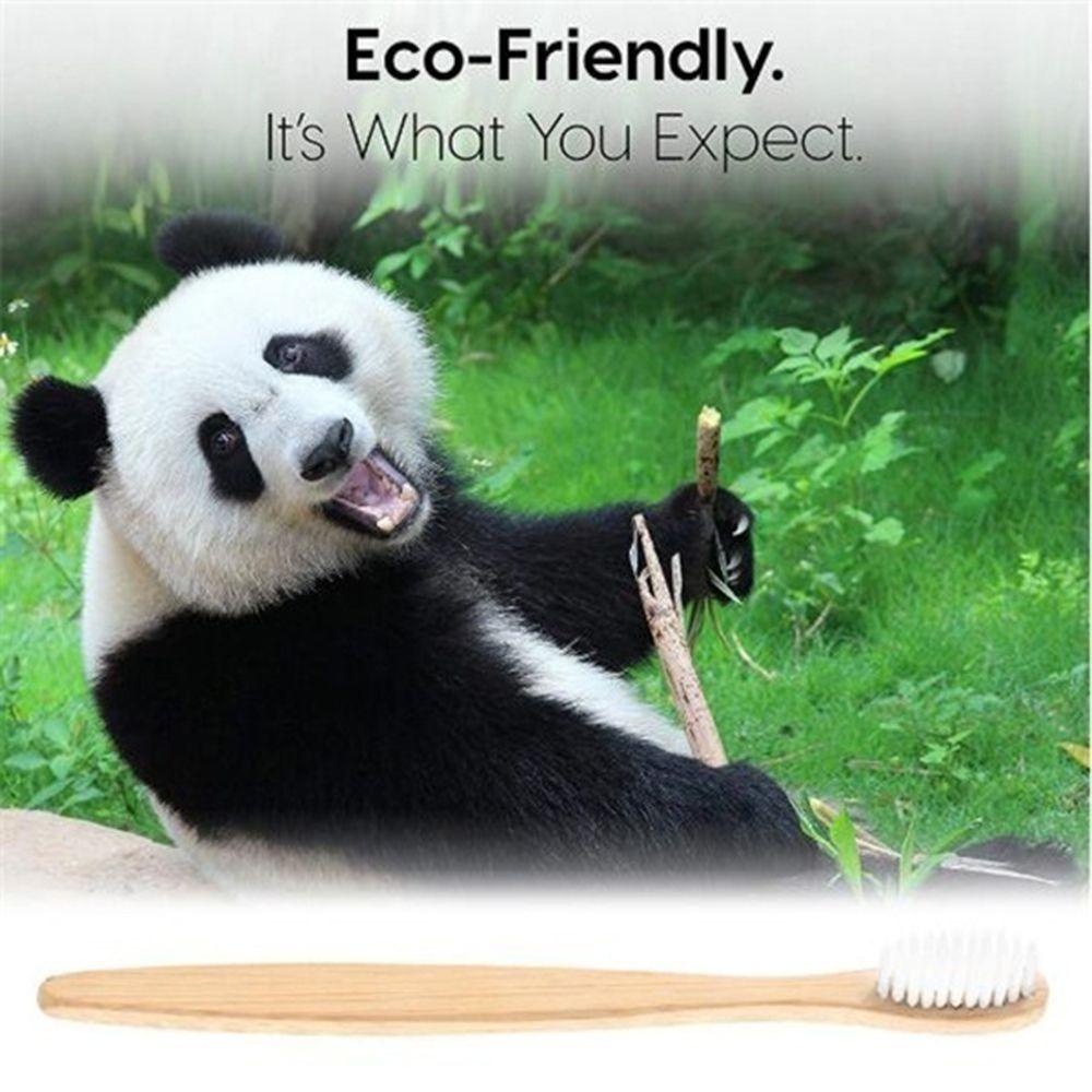 Bàn Chải Đánh Răng Sợi Tre Lông Mềm Chăm Sóc Răng