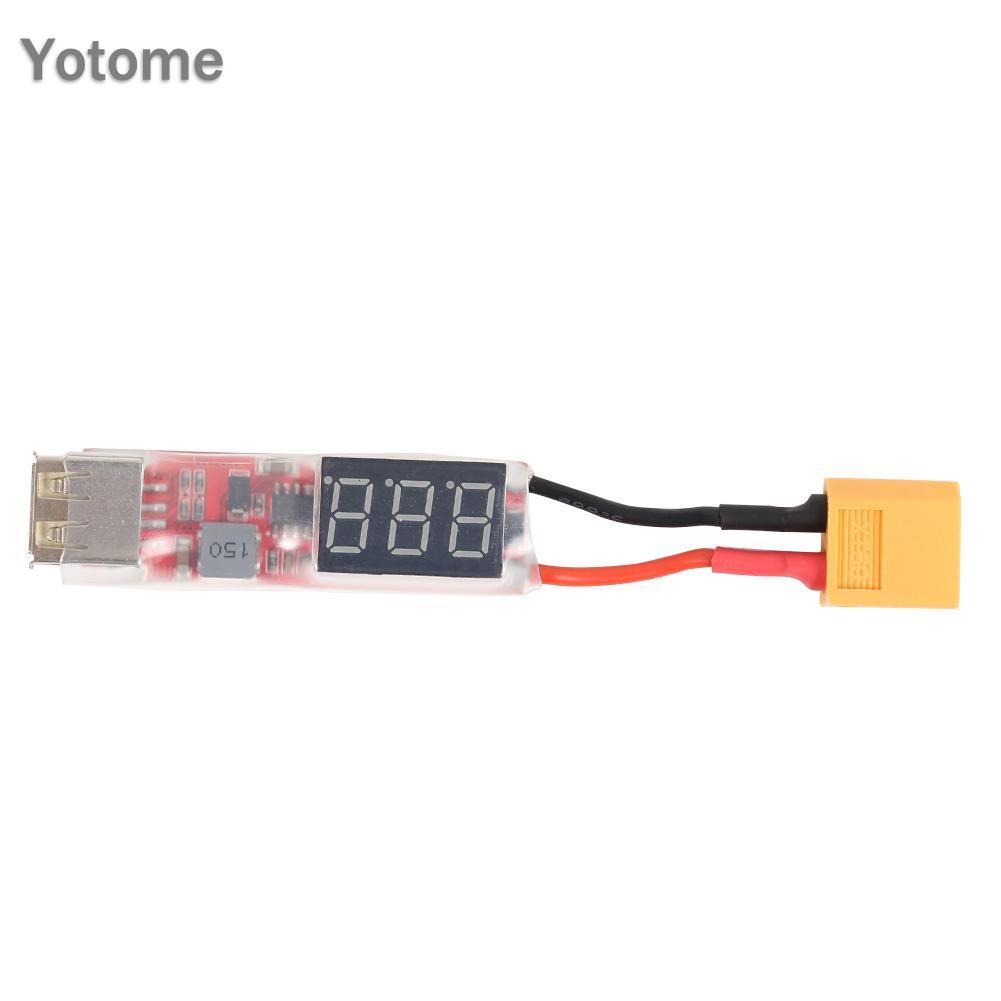 Bộ chuyển đổi sạc pin Lithium Yotome 2s-6s Lipo Xt60 sang Usb