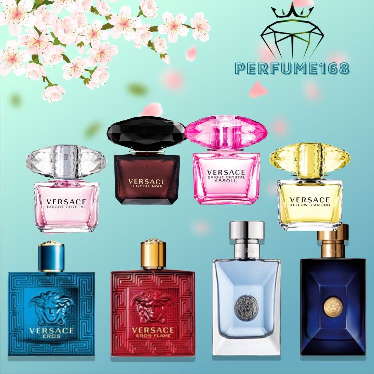 Nước hoa Versace Eros 100ml, Versace Bright Crystal 90ml, Nước hoa nam chính hãng