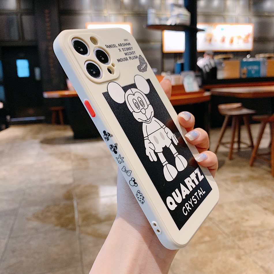 Ốp điện thoại silicon in hình hoạt hình cho Iphone 11 12 Pro 12pro Max 12mini 7 8 Plus X Xs Max Xr 7plus | BigBuy360 - bigbuy360.vn