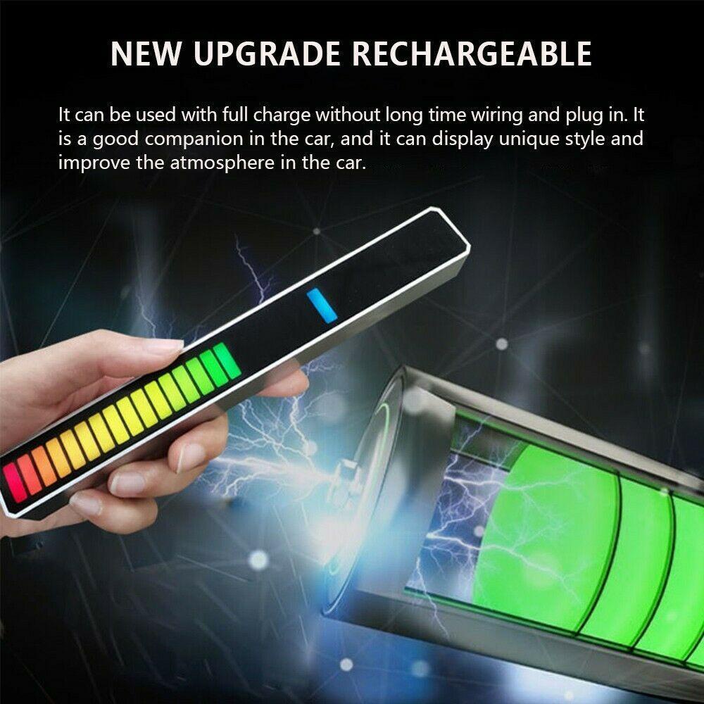 Đèn Nền Cảm Biến Âm Thanh RGB Trang Trí Xe Hơi