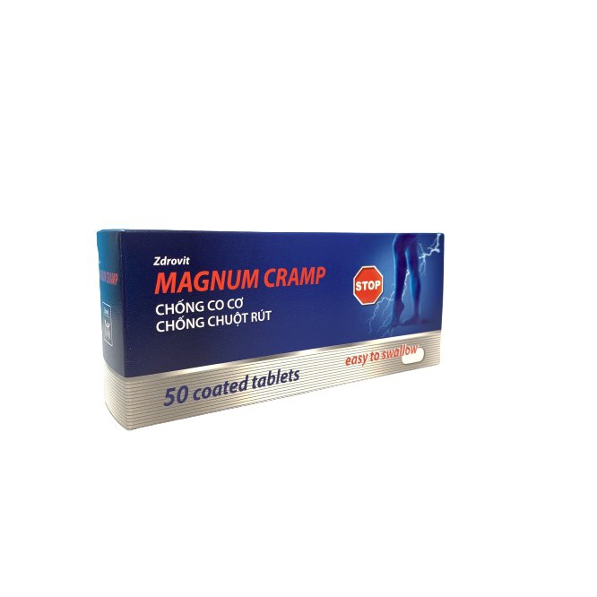 Viên uống chống co cơ chuột rút Magnum cramp (h/50v) chính hãng
