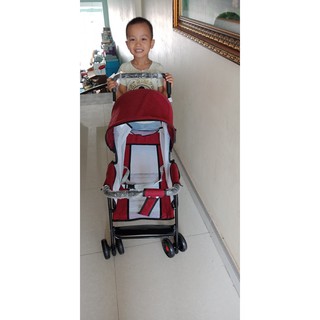 XE ĐẨY 1 CHIỀU 3 TƯ THẾ A67 MÀU ĐỎ CHO BÉ