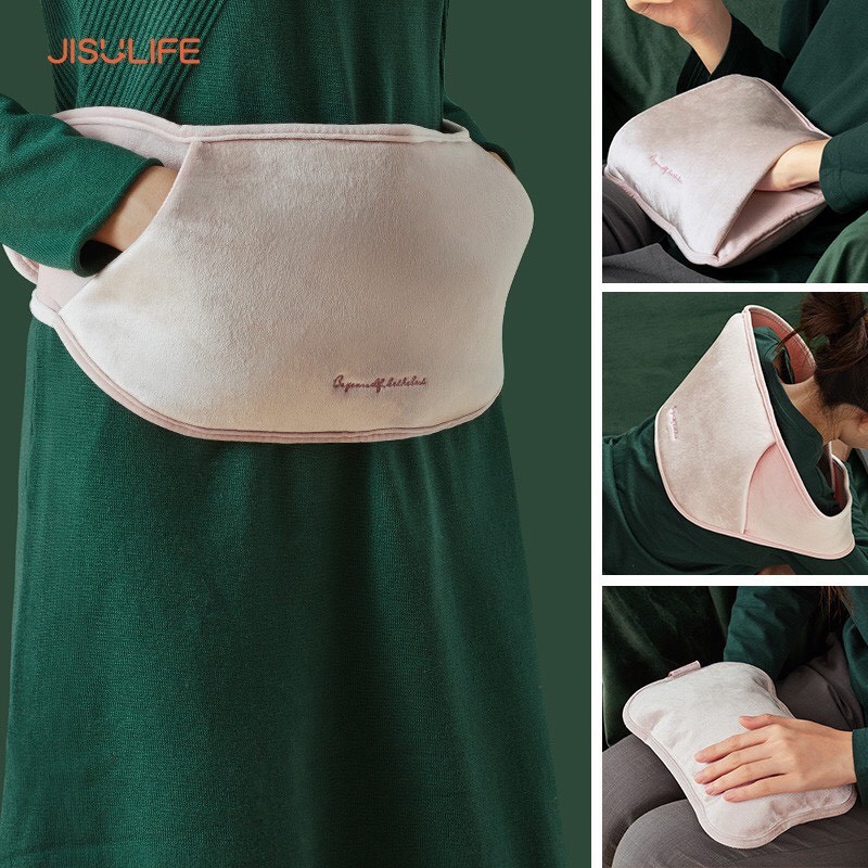 Túi sưởi ấm tay cao cấp Jisulife HW01-S - Đai đeo phụ kiện tiện lợi-Bảo đảm an toàn - Sạc điện nhanh