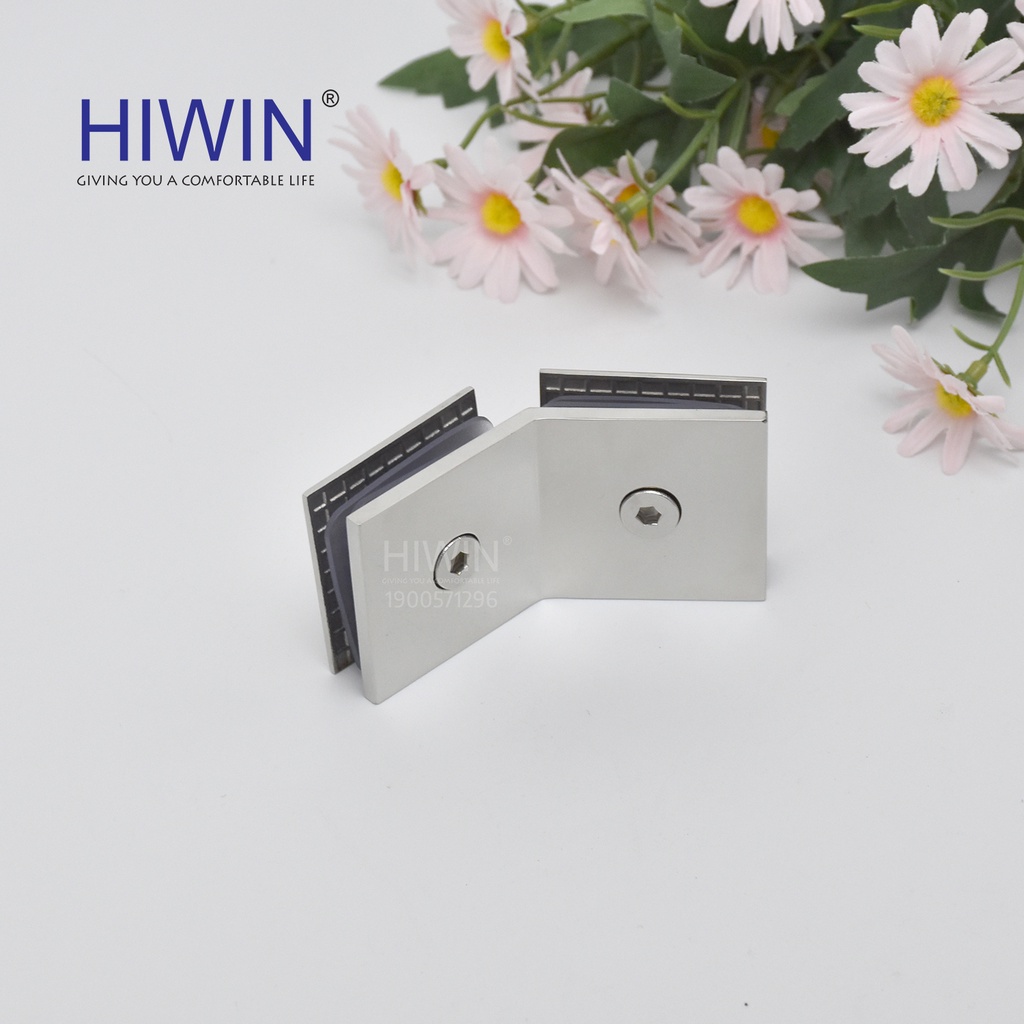 Kẹp kính 135 độ kính kính mặt gương inox 304 Hiwin FC-2034