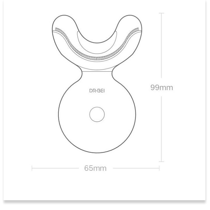 Máy Làm Trắng Răng bằng Ánh Sáng Xanh DR.BEI W7X - Máy ngậm trắng răng Xiaomi