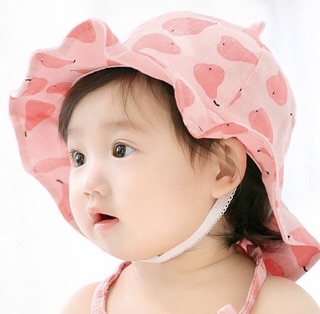 (còn màu xanh da trời)Mũ tai bèo cho bé