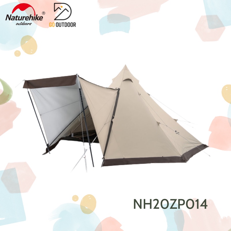 Lều Glamping 5-8 Người Phong Cách Mông Cổ Naturehike NH20ZP014