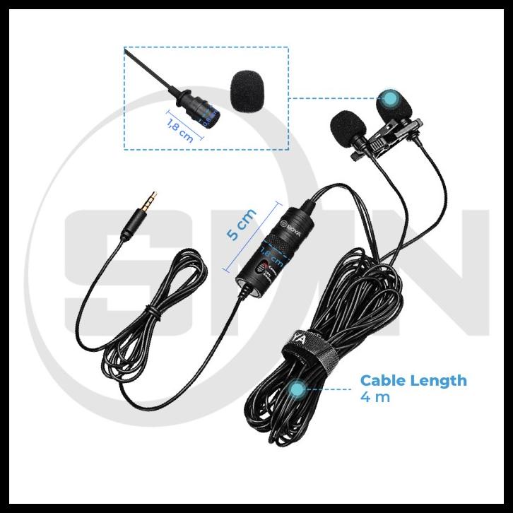 Micro cài áo Boya By-M1Dm cho máy ảnh Dslr | BigBuy360 - bigbuy360.vn