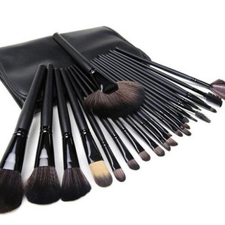 Cọ trang điểm chuyên nghiệp bộ 24 cây làm bằng lông động vật