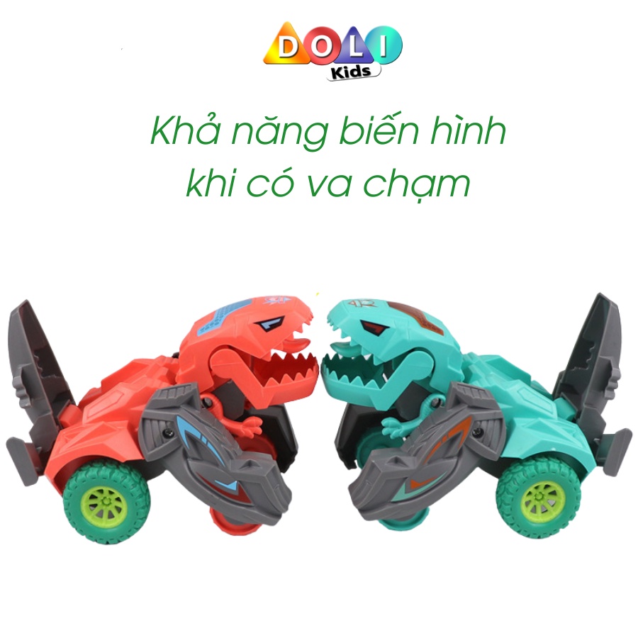 Đồ chơi trẻ em ô tô khủng long biến hình cho bé thông minh vận động