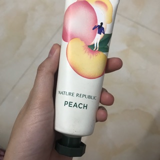 NATURE REPUBLIC KEM DƯỠNG DA TAY HAND & NATURE PEACH HAND CREAM
